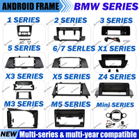 Marco Android para Auto, para BMW Serie E90 E46 E39 E60 E92, Panel de Marco para Radio, Kits de Panel para Monitor de Auto, Marco para Autoradio, Marco para Radio de Auto