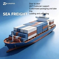 Transitaire maritime fiable Chine-USA Côte Est New York Savannah LCL FCL DDP Porte-à-Porte Service Amazon FBA
