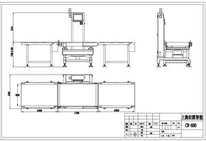 동적 용량 무게 검사기 기계 상자 컨베이어 벨트 넓은 범위 무게 검사기 - Product Image 2