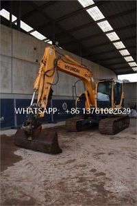 Excavatrice Caterpillar 13T de grande capacité, excavatrice Hyundai 125 d'occasion, équipement de construction, machines à vendre - Product Image 5