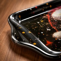 Plateaux de service en mélamine de qualité alimentaire pour hôtels et restaurants