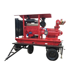 Pompe centrifuge multi-étages horizontale à entraînement moteur haute pression, hauteur de refoulement 200m, pour eaux usées de tracteur - Product Image 1