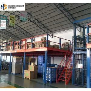 Maßgefertigtes Schwerlast-Industrielager-Zwischengeschoss-Regalsystem Langlebige H-Träger-Stahlarbeitsplattformen Korrosionsbeständiges Regal - Product Image 1