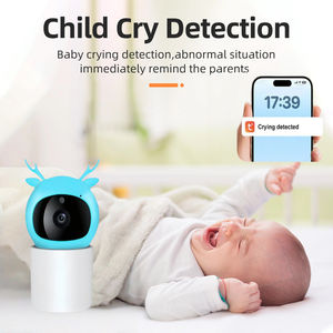 Moniteur bébé Tuya APP 1080p - Détection des pleurs - Contrôle à distance à domicile - Connexion téléphone portable/Wi-Fi - Product Image 5