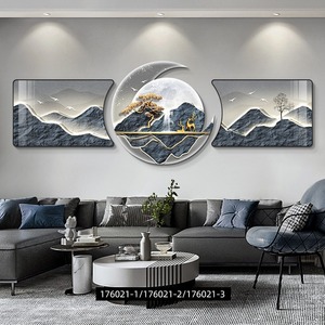 Dipinti in Vetro e Porcellana Astratti di Lusso <span class=keywords><strong>Moderni</strong></span> per <span class=keywords><strong>Soggiorno</strong></span>, Decorazioni Murali per Hotel e Casa - Product Image 5