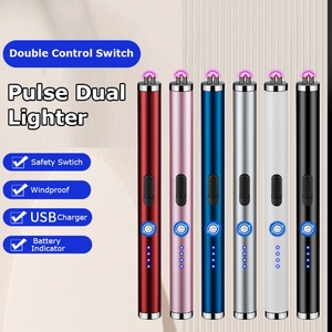 Eco-friendly High Tech Free Windproof <b>Dual</b> Stove <b>BBQ</b> Rechargeable with LED Light Indicator - Product Image 5