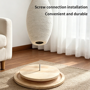 Vertical Cat Scratching Post Wear-Resistant Dust-Free Jute Rope <b>Bowling</b> Ball Style All-in-One Cat - Product Image 4