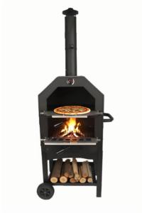 야외 전문 스틸 피자 오븐 나무 연소 멀티 연료 피자 오븐 Hornos Para 피자 광고 - Product Image 3