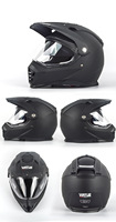 ECE Casque intégral à double lentille Dirt Bike Off Road ATV Casque léger de motocross Casques de moto approuvés par le DOT
