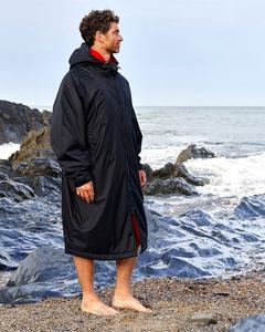 Parka imperméable Offre Spéciale, veste d'hiver avec doublure en laine polaire, Trench long coupe-vent chaud <span class=keywords><strong>pour</strong></span> l'extérieur - Product Image 5