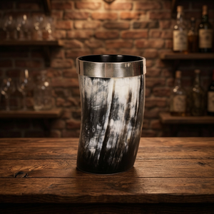 Jarra Personalizada con Tema Animal Vikingo, Material Orgánico, Cristal Pulido, Ecológica, Coleccionable, para Jugo/Leche/Agua BS - Product Image 1