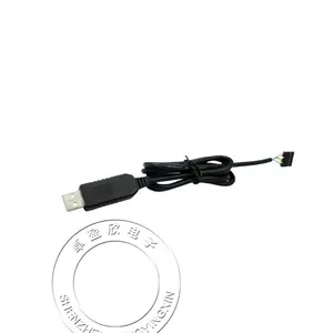 Komponen elektronik asli kabel kedip FT232 kabel USB ke TTL kabel Unduh FT232BL kabel kedip dengan RTS CTS