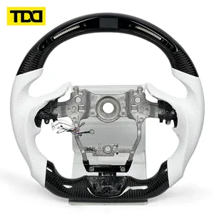 Volant intelligent personnalisé en fibre de carbone TDD avec LED pour Lexus LC500 - Product Image 2