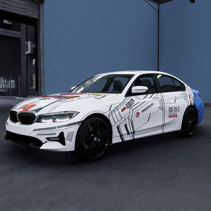 WRAPMASTER 1.52*18 mètres d'enveloppe en vinyle personnalisée <span class=keywords><strong>Film</strong></span> d'emballage en vinyle de couleur personnalisée pour voiture - Product Image 5