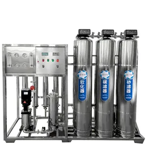 RO água 1000 litros por hora sistema portátil czc controlador de osmose reversa sistema de filtro de água alcalina membrana industrial