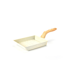 Square Nonstick Tamagoyaki Frying <b>Pan</b> With Wooden Handle For Breakfast Cooking - Product Image 2