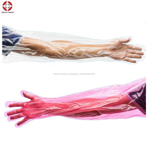 Meilleur Prix Fabricant Fournir Ranch Bovins Insémination Artificielle Vétérinaire Équipement Gants Longs 90 cm - Product Image 6