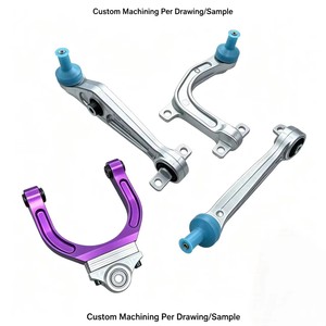 CNC Machined Stainless Steel 6061-T6 Aluminum Forging Rear Control Arm Aftermarket for Auto Suspension OEM Quality with <b>Wire</b> EDM - Product Image 1