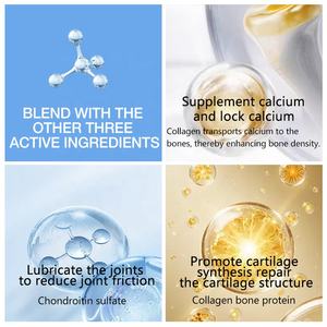 Comprimés de <span class=keywords><strong>calcium</strong></span> de collagène de baleine vivante-Usine d'origine/ODM OEM/Personnalisation de l'étiquette, - Product Image 4