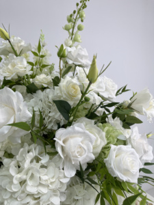 Bola <span class=keywords><strong>de</strong></span> Flores Artificiales <span class=keywords><strong>de</strong></span> Seda Ecológica <span class=keywords><strong>de</strong></span> 12 Pulgadas, Decoración para Centro <span class=keywords><strong>de</strong></span> Mesa <span class=keywords><strong>de</strong></span> Boda, para Recepción en Iglesia, Lujo Accesible - Product Image 5
