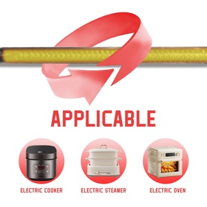 หลอดไฟทำความร้อนคาร์บอนไฟเบอร์แบบปลอดภัย คลื่นกลางอินฟราเรด สำหรับรถยนต์ รถบ้าน RV ใช้กับแก๊ส/ไฟฟ้า สำหรับงานอุตสาหกรรม - Product Image 4