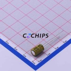 ตัวเก็บประจุอิเล็กโทรไลต์อะลูมิเนียมแบบ Through-Hole รุ่น LKMC0901C221MF ขนาด D6.3xL9 มม. 220uF 20% 16V 540mA-100kHz - Product Image 2