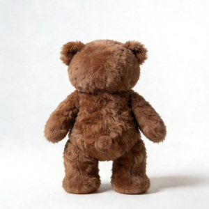 Oso de Peluche Personalizable al por Mayor, Juguete de Peluche de Oso Marrón Oscuro, Lindo Peluche de Animal, Muñeco de Oso de Peluche - Product Image 3