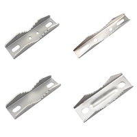 304 acier inoxydable U boulon pince support de tuyau support U Type pince pour antenne montage pôle tuyau fixation v-mâchoire U-boulon pince