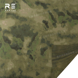 A-TACS-<span class=keywords><strong>FG</strong></span> Russie Woodland Camouflage <span class=keywords><strong>600D</strong></span> Polyester Oxford Tissu Imprimé PU Enduit Étanche Tactique Gear pour Une Utilisation En Plein Air - Product Image 1