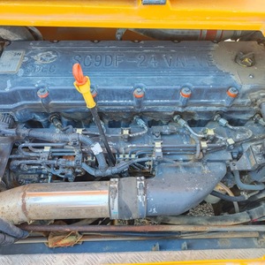 Grúa sobre orugas usada QY25K5A de 25 toneladas, año 2018, con PLC, motor, caja de cambios y bomba, maquinaria de construcción - Product Image 5