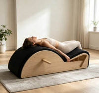 Chaise Wunda professionnelle en bois d'érable pour yoga et Pilates, équipement d'exercice de correction vertébrale pour usage en studio