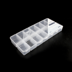 Venta caliente 29558 Organizador <span class=keywords><strong>de</strong></span> cuentas 14 espacios Caja <span class=keywords><strong>de</strong></span> <span class=keywords><strong>almacenamiento</strong></span> <span class=keywords><strong>de</strong></span> plástico transparente Técnicas <span class=keywords><strong>de</strong></span> inyección <span class=keywords><strong>Almacenamiento</strong></span> <span class=keywords><strong>de</strong></span> hallazgos <span class=keywords><strong>de</strong></span> buena calidad - Product Image 3