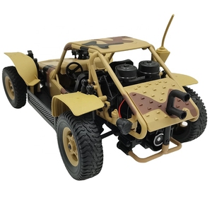 WPL WP14 FAV 1/16 RTR RC Buggy <span class=keywords><strong>Militar</strong></span> 2.4G Proporcional, Vehículo <span class=keywords><strong>de</strong></span> Patrulla <span class=keywords><strong>de</strong></span> <span class=keywords><strong>Ataque</strong></span> Rápido con Luces LED, Juguete <span class=keywords><strong>de</strong></span> Hobby - Product Image 4