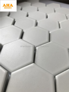 Bán Nóng Hình Lục Giác Nhọn Màu Vàng Mờ Kết Thúc Gạch Phòng Tắm Nhà Bếp Tường Lưới Trang Trí - Product Image 6