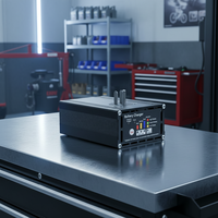 Chargeur de batterie 2-en-1 12V 10A et testeur d'alternateur avec connexion par prise, entrée 110V, marque OEM, garantie 1 an