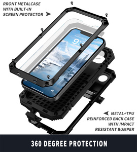 เคสเกราะโลหะทนทานทั้งตัวสำหรับ <span class=keywords><strong>iPhone</strong></span> 17E/16E/<span class=keywords><strong>SE</strong></span> 2025เคสขาตั้งอลูมิเนียมกันกระแทกพร้อมกระจกสำหรับ17E <span class=keywords><strong>iPhone</strong></span> - Product Image 5