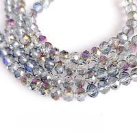 Perles plates brillantes en cristal de 3 à 10 mm, best-seller, pour bracelet, collier, boucles d'oreilles, pendentif, artisanat de bijoux faits à la main