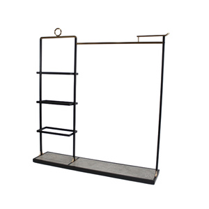 Cintre de vêtements meubles montage <span class=keywords><strong>chevalet</strong></span> en métal présentoirs <span class=keywords><strong>pour</strong></span> magasin de détail Boutique magasin étagères vêtements présentoir - Product Image 2