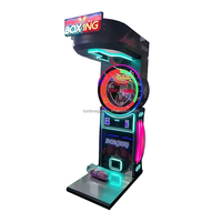 Machine de jeu électronique d'arcade de type Punch Machine, pour parc d'attractions, avec jeu de boxe au marteau et fonction fitness, à prix abordable, à vendre