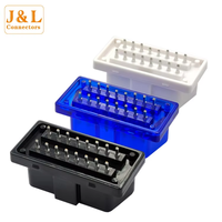 Venta directa precio de fábrica OBDII 2,0 lector de código herramienta de diagnóstico V1.5 conector Universal de coche placa conectores Mezzanine