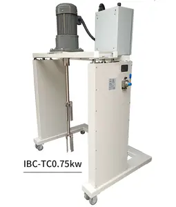 2.2KW Trolley Levantamento Elétrico Controle de Velocidade IBC Ton Bucket Mixer Para Cola, loção, óleo do motor, solvente, resina