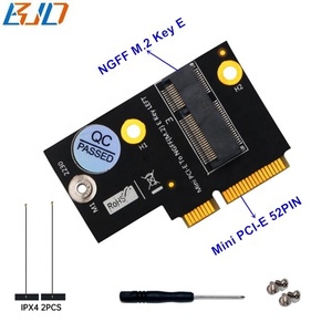 Mini PCI-E MPCIe a NGFF <span class=keywords><strong>M</strong></span>.2 clave E Wifi Bluetooth <span class=keywords><strong>M</strong></span>ódulo adaptador para Intel AX200 9260, 8265 8260 de 7265 y Y510P modelo - Product Image 1