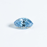 Xingyue — pierres semi-précieuses en laboratoire, certification IGI, brillant, coupé Intense, bleu vert, VS1, pureté CVD, diamant