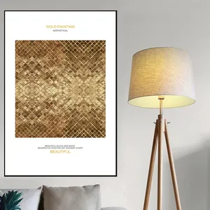 Abstract Gold Imaages With Family Quotes Wall Art Photos For Home Decor Print On Canvas Painting Living Room Cuadros Decoration