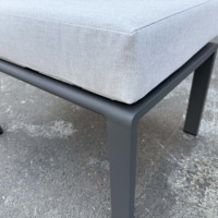 Ensemble de jardin modulable en aluminium 8 places toutes saisons avec table réglable en hauteur, mobilier d'extérieur, sièges d'angle et canapé
