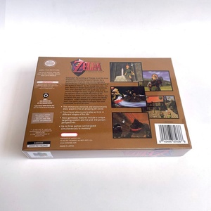 Zelldaa Ocania of Time Box Thick Cardboard with Tray <b>Game</b> Cartridge Replacement Box for N64 - Product Image 4