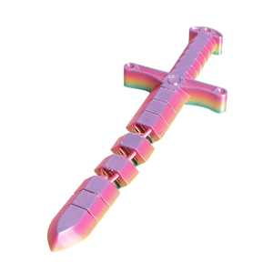 Épée fouet créative imprimée en 3D, jouet décoratif, articulations flexibles et pliables, soulagement du stress, conception intelligente - Product Image 5