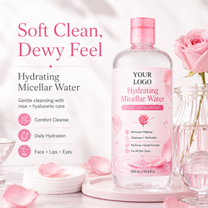 Eau Micellaire Démaquillante Tout-en-un Personnalisable avec Logo, Hydratante, Douce, Nettoyante, Apaisante, 500ml - Product Image 3