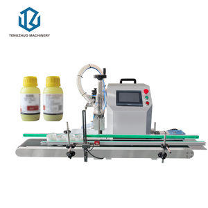 Machine de remplissage semi-automatique à tête unique pour gelée avec convoyeur - Entièrement automatique - Product Image 1