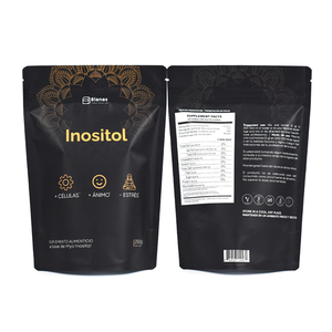 Tùy chỉnh nắp kéo nhựa doypack mùi bằng chứng <span class=keywords><strong>Ziplock</strong></span> lá Mylar 250g bổ sung cấp thực phẩm đứng lên Túi với dây kéo - Product Image 2